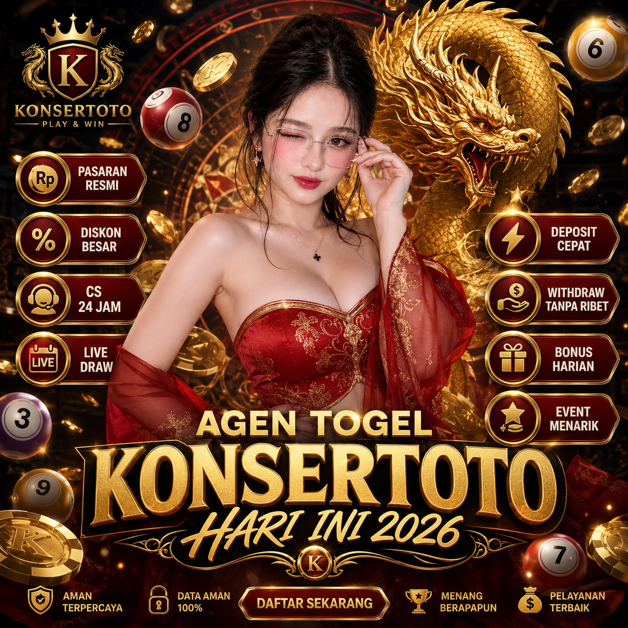 KONSERTOTO: Agen Togel Resmi & Terpercaya Server Terbaik