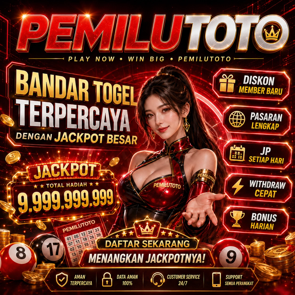 PEMILUTOTO: Bandar Togel Online Serba Instan & Situs Toto Pasaran Paling Hits
