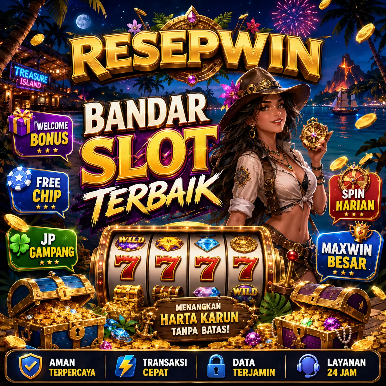 RESEPWIN: Komunitas Slot Gacor Paling Solid & Berbagi Pola Hoki Harian
