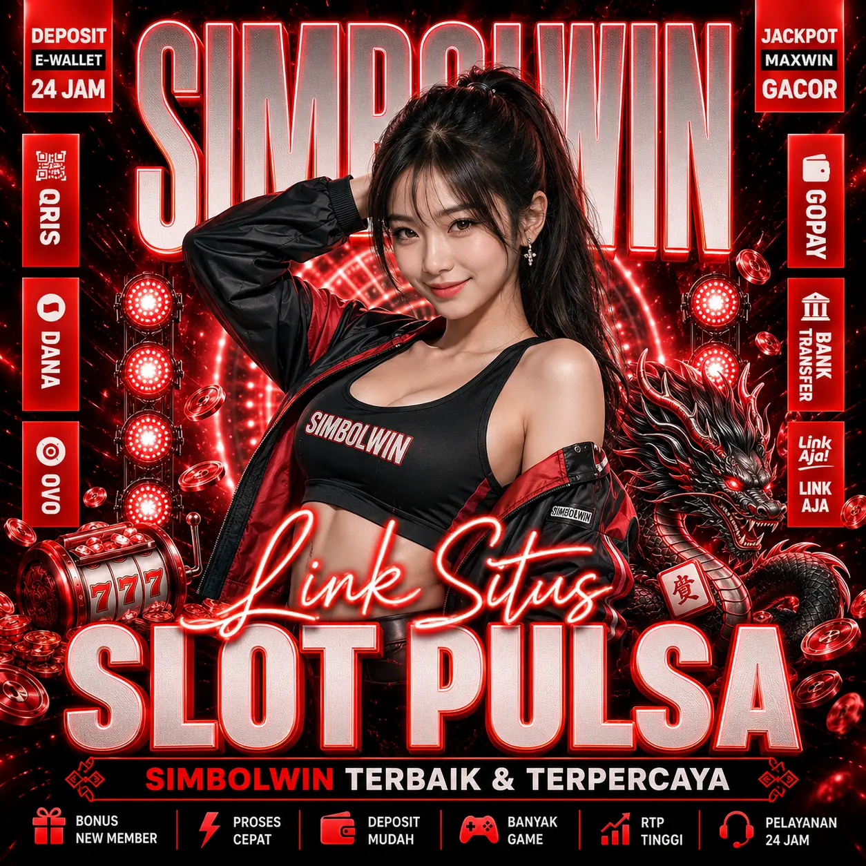 SIMBOLWIN | Deposit Slot Pulsa Tanpa Potongan Telkomsel & XL Layanan 24 Jamby SIMBOLWIN