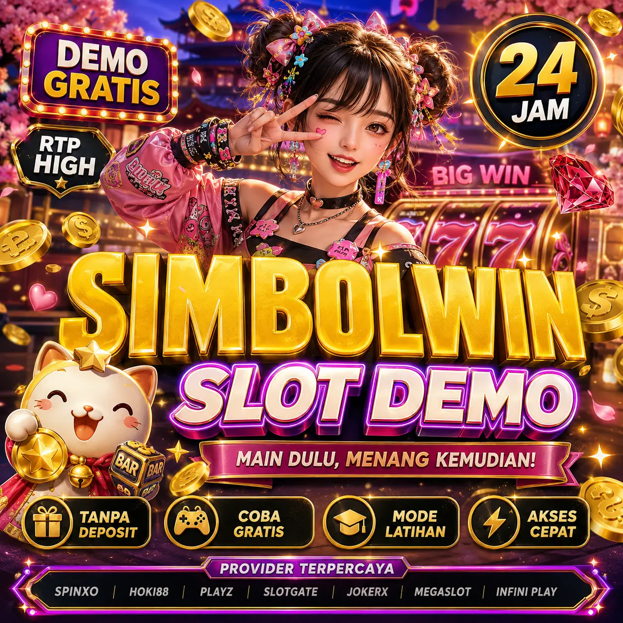 SIMBOLWIN: Slot Demo Gratis Pragmatic Play & PG Soft Terlengkap Bebas Lagby Hey siriusly