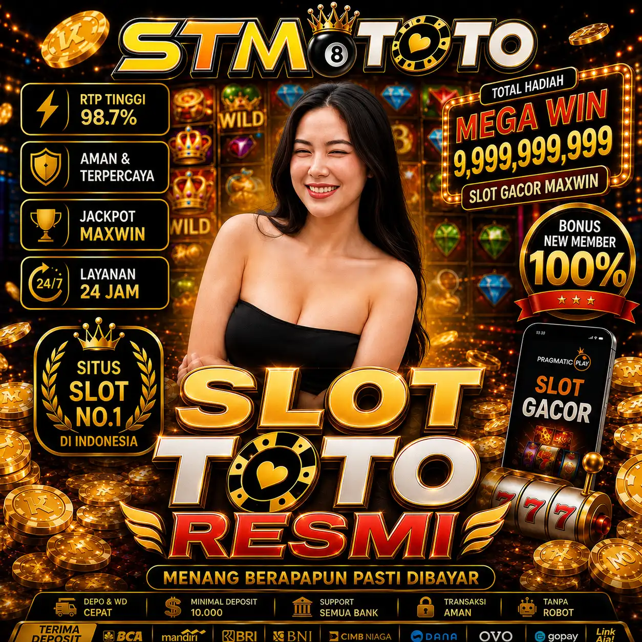 STMTOTO ✿ Arena Slot Maxwin Pengganda Ratusan Ribu Kali Lipat